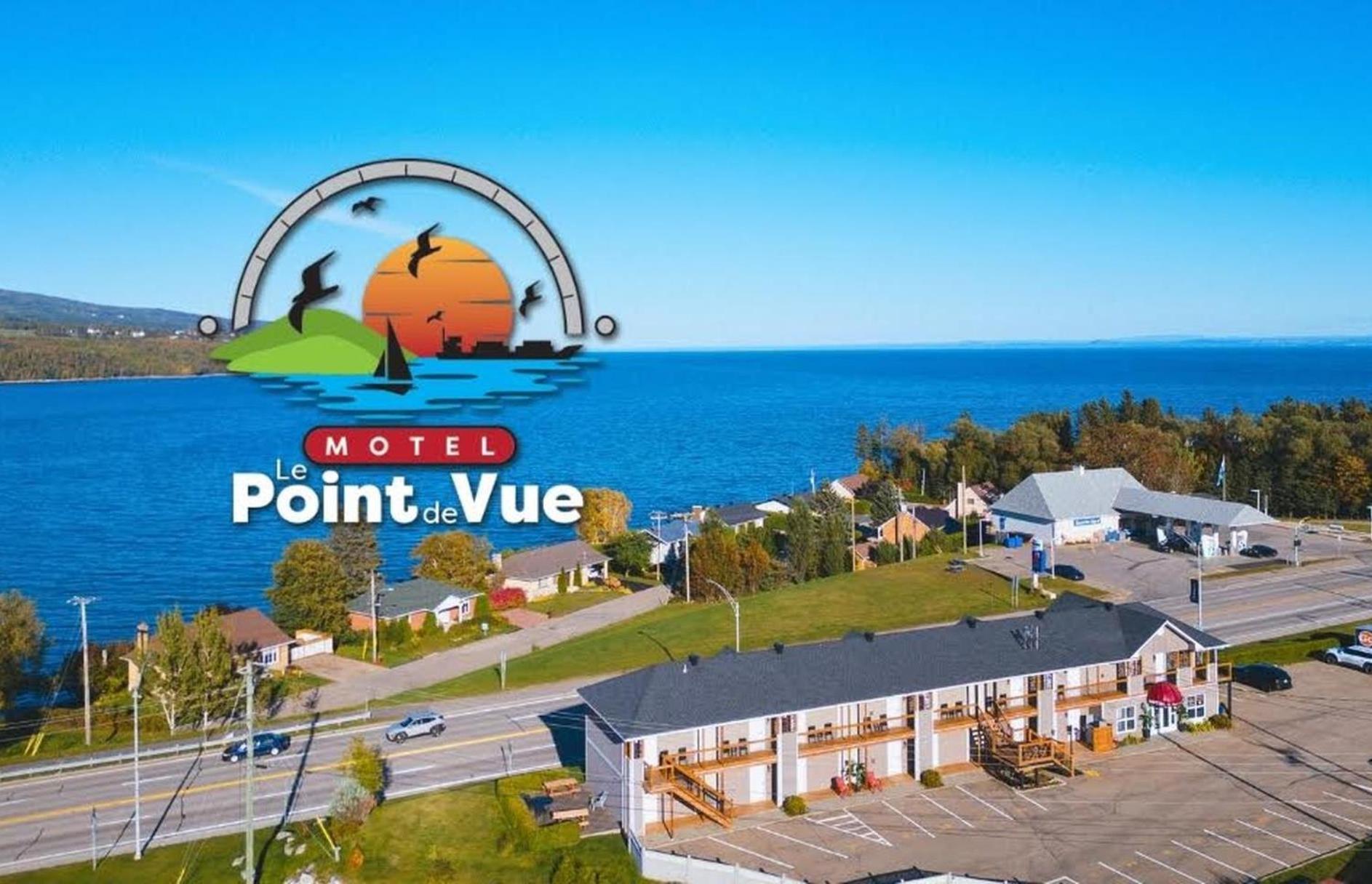 Motel Le Point De Vue La Malbaie Exteriér fotografie