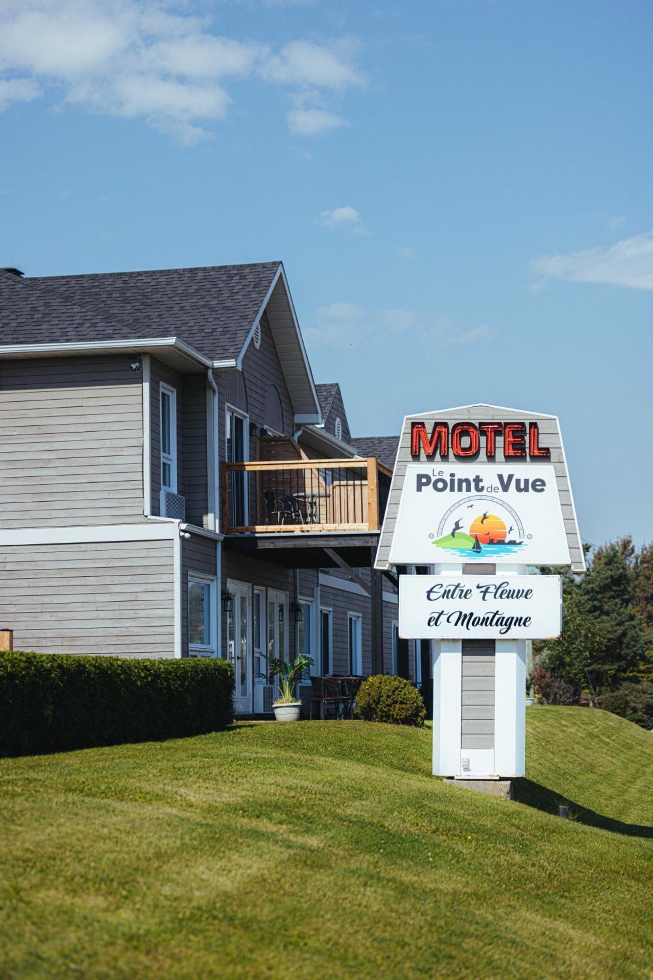 Motel Le Point De Vue La Malbaie Exteriér fotografie