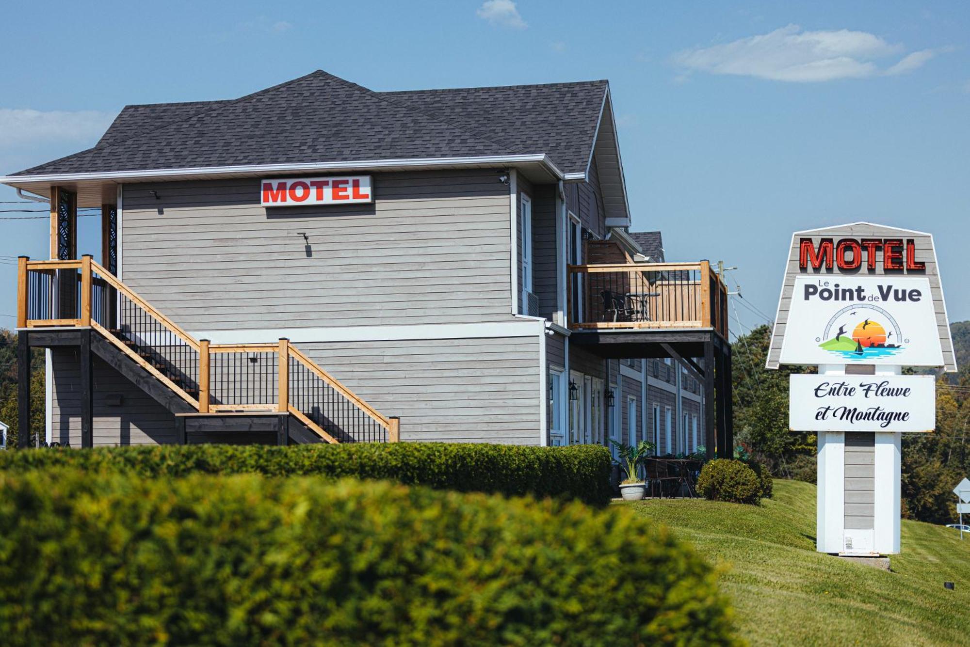 Motel Le Point De Vue La Malbaie Exteriér fotografie
