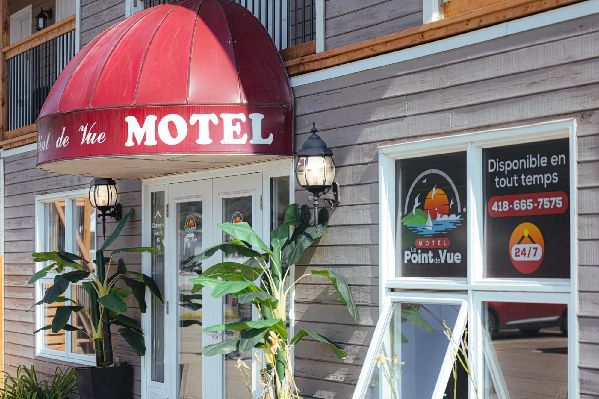 Motel Le Point De Vue La Malbaie Exteriér fotografie